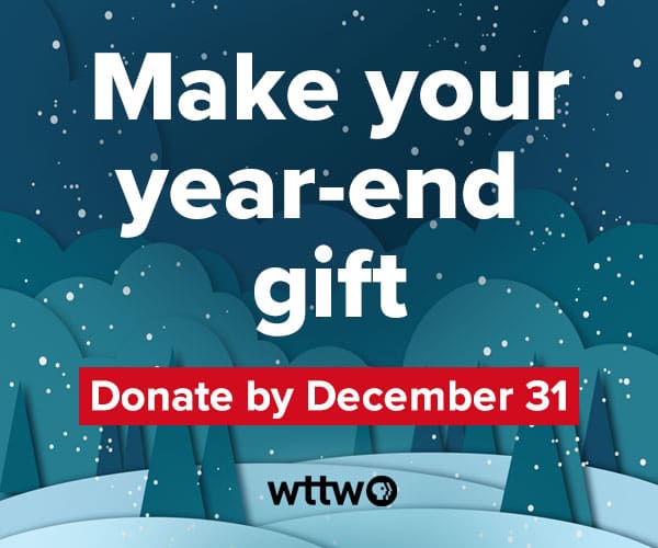 Ad: Protect the programs you love - Donate Now! Pictured: Finding Your Roots host Henry Louis Gates Jr. and guest Chrissy Teigen.