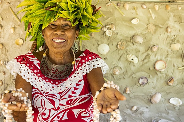 Combiné 5 îles Polynésie, charme des îles