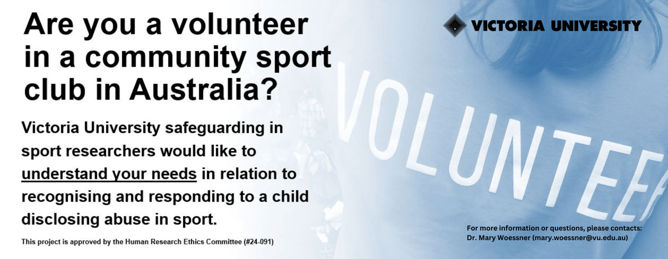 Victoria University Volunteer Survey