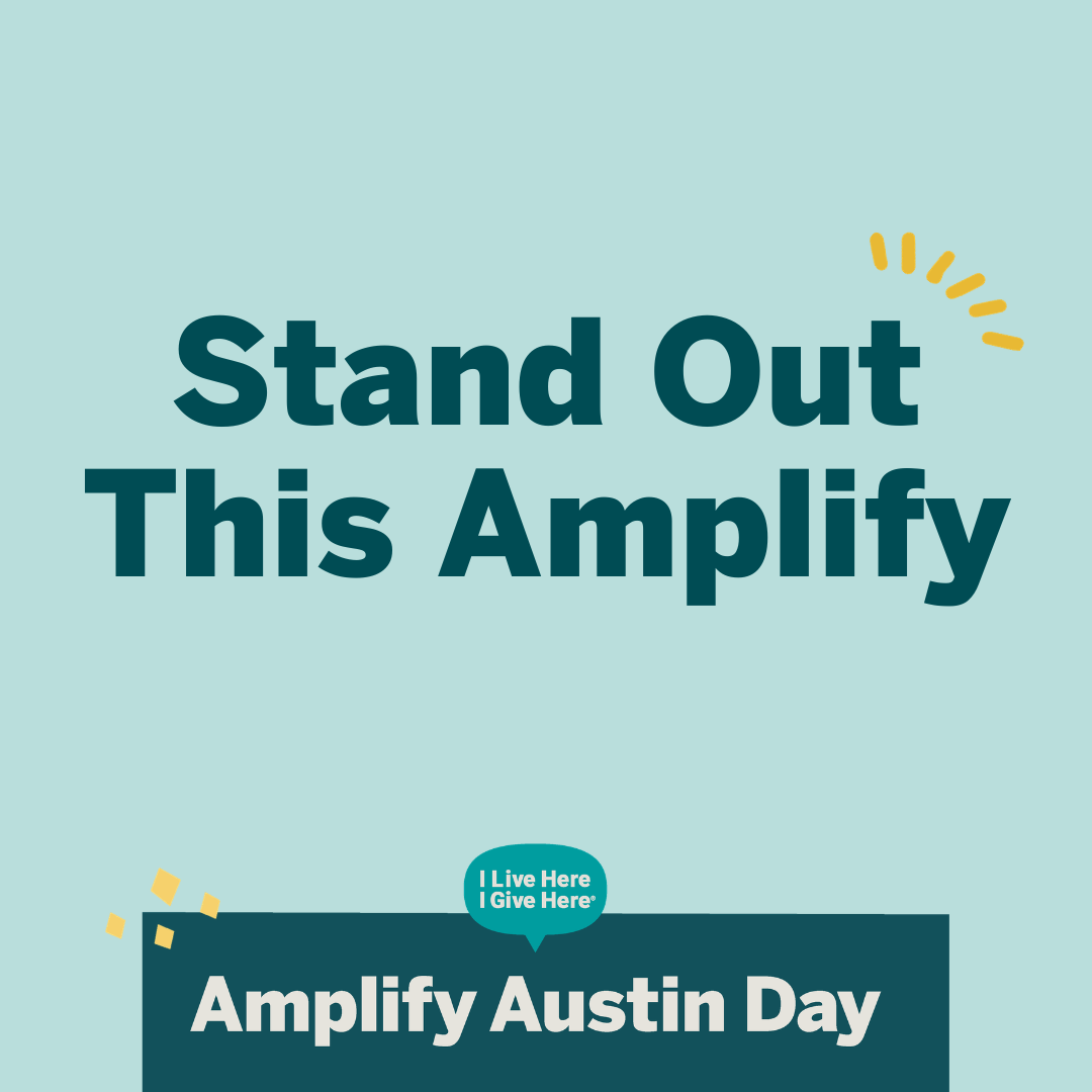 Standing out during Amplify Standing out during Amplify