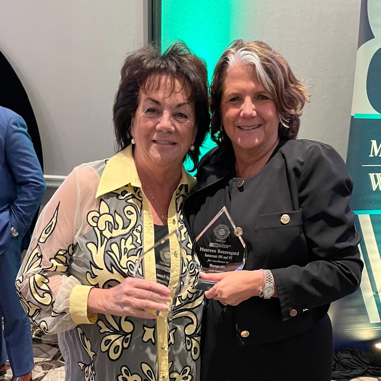 Adult Day Participant Wears VR Headset