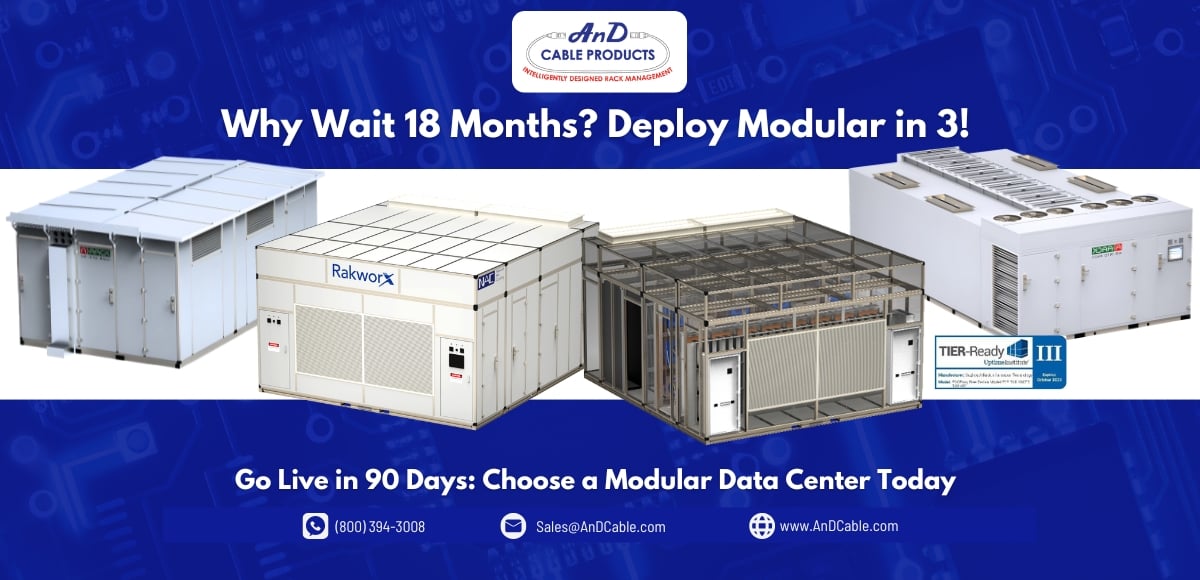  Prefabricated modular data center solutions at AnD Cable Products