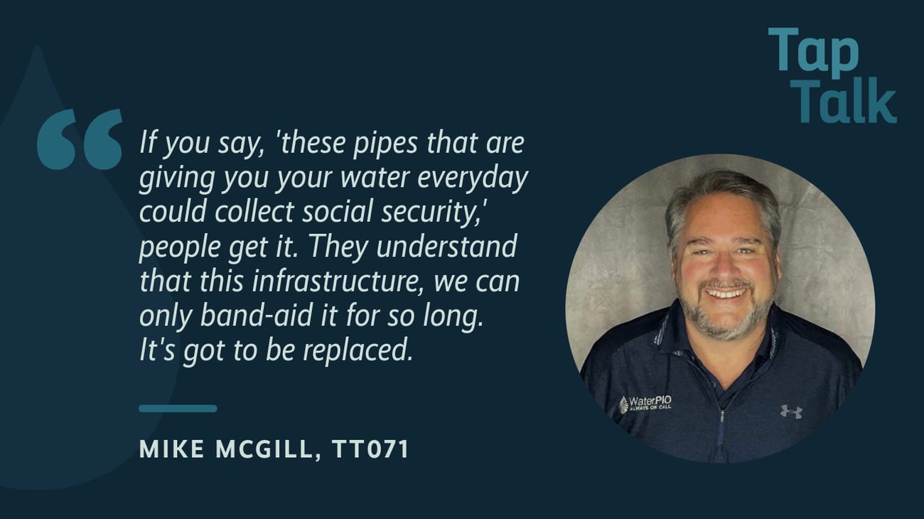 Header image for Tap Talk podcast