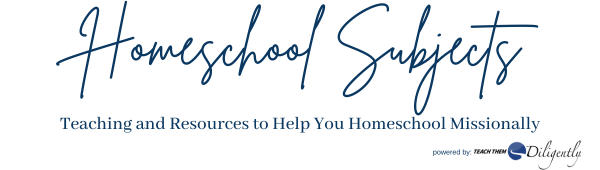 Homeschool Subjects