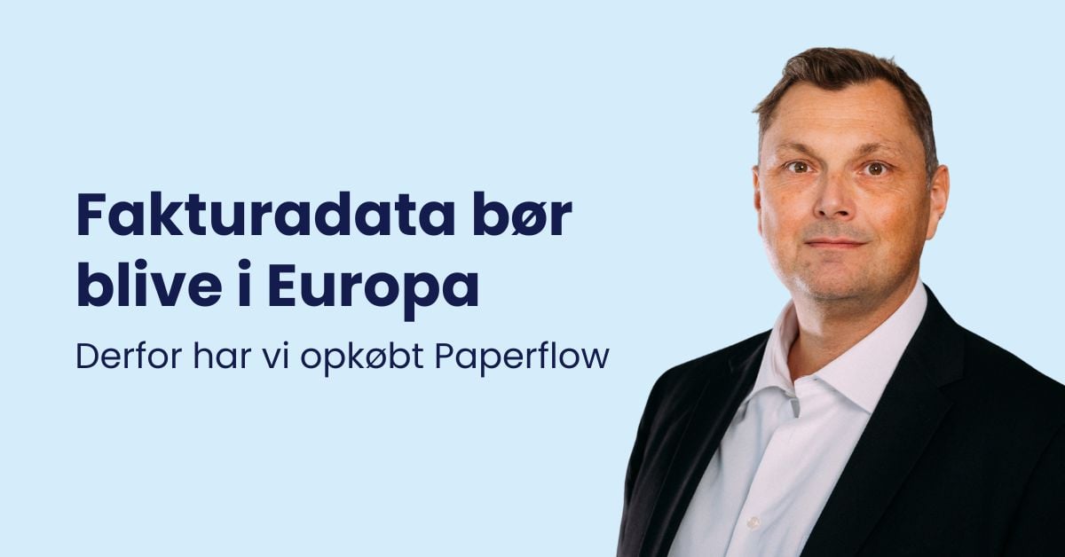 Illustration af en økonomimedarbejder der har et økonomisystem, der lever op til de nye krav