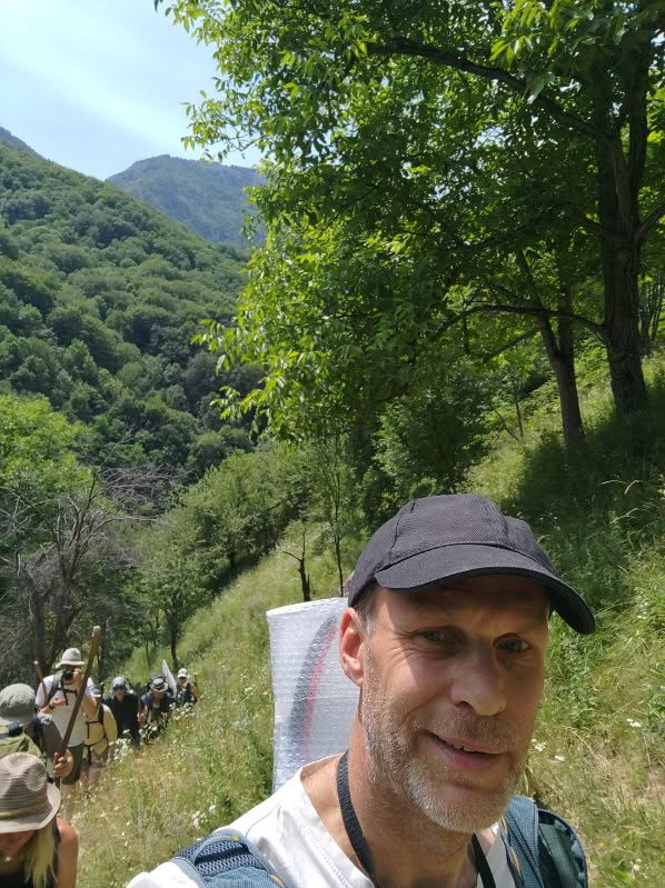 Mattias Ahlstedt i rumänska berg Mattias Ahlstedt i rumänska berg