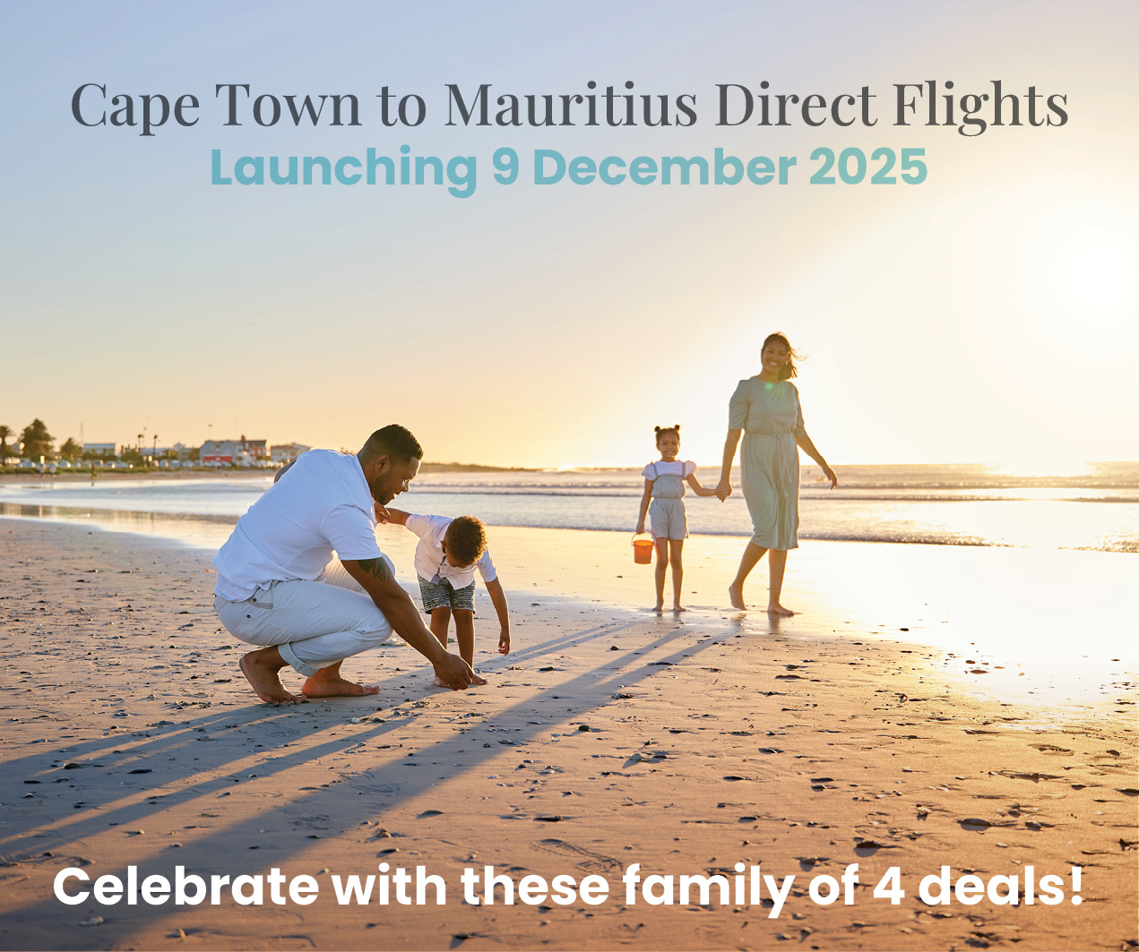 Cape Town to Mauritius Direct Flights - Launching 9 December 2025