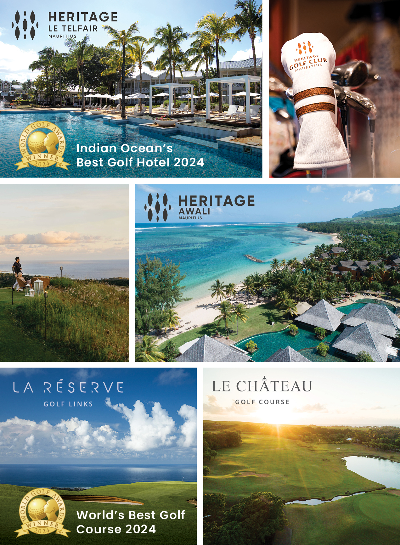 Experience Golf at its best with Heritage Resorts