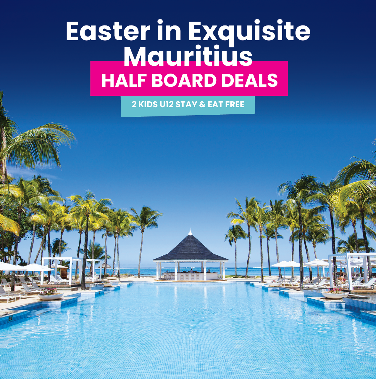 2 KIDS U12 Stay & Eat FREE!