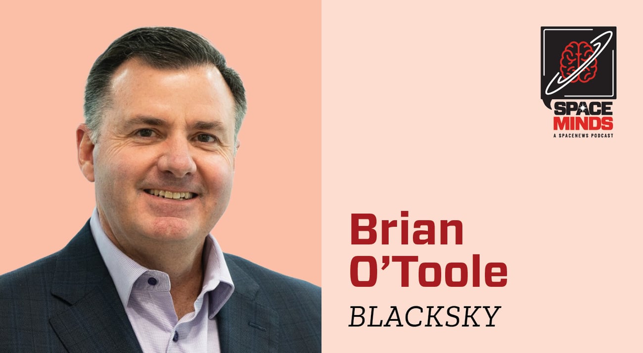 Listen to the latest episode of the CEO Series on Space Minds by SpaceNews