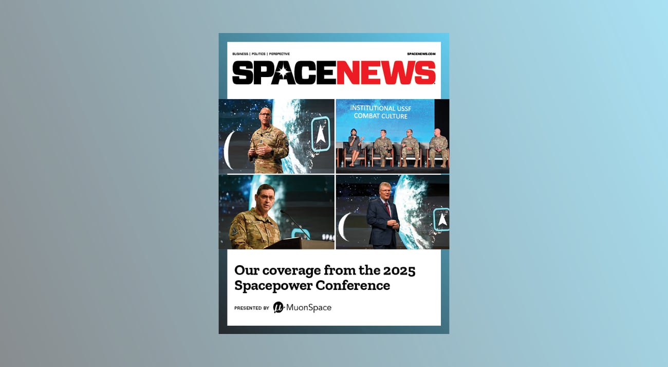 Download our 2025 IAC wrap digital edition of SpaceNews Download our 2025 IAC wrap digital edition of SpaceNews