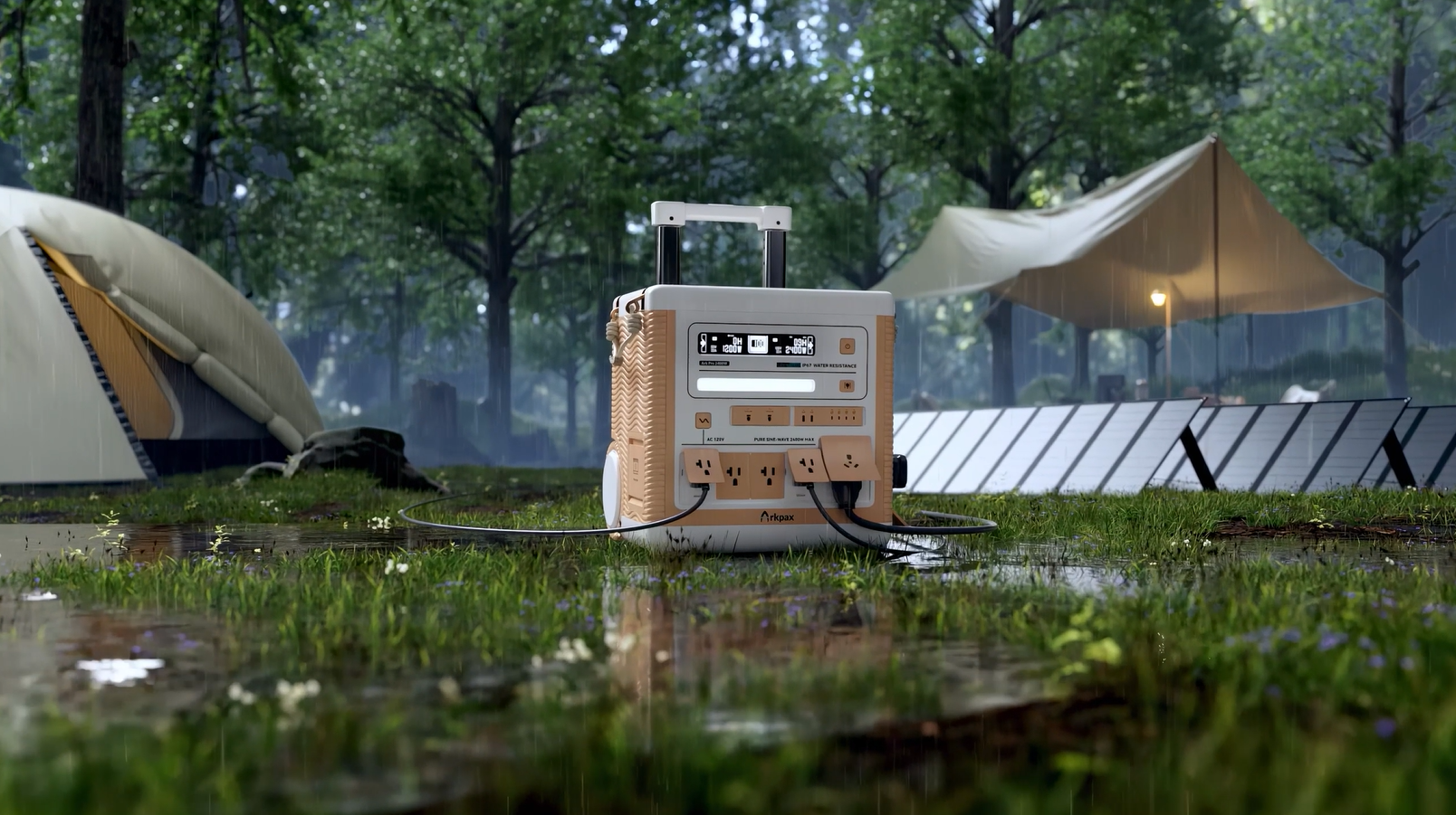 Go Solar, Ditch the Gas – 1200W Solar Charging