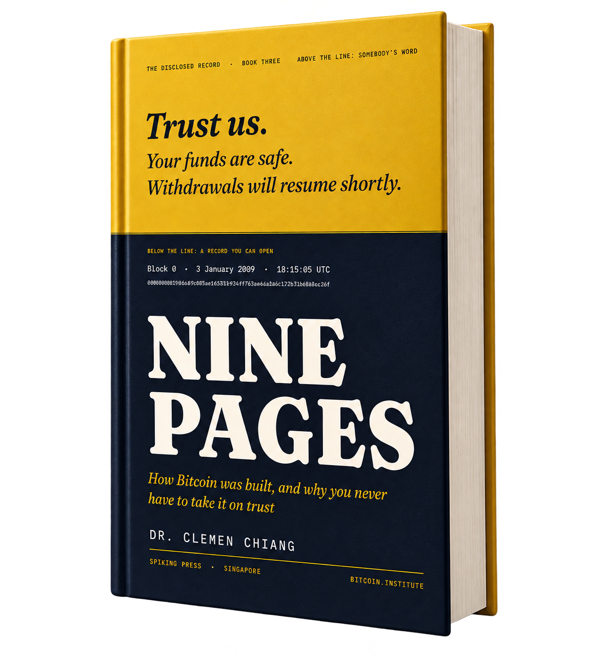 Nine Pages — Book Three of The Disclosed Record