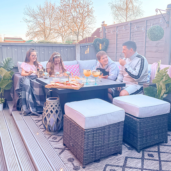 Create a Contemporary Family Garden Moda Outdoor Furniture