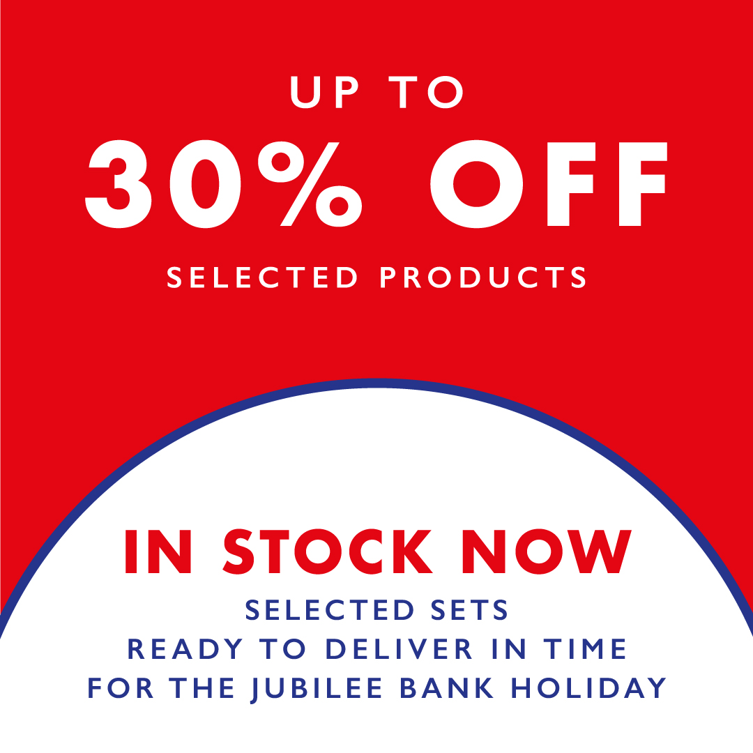 Get ready for the Jubilee 👑 Moda Outdoor Furniture