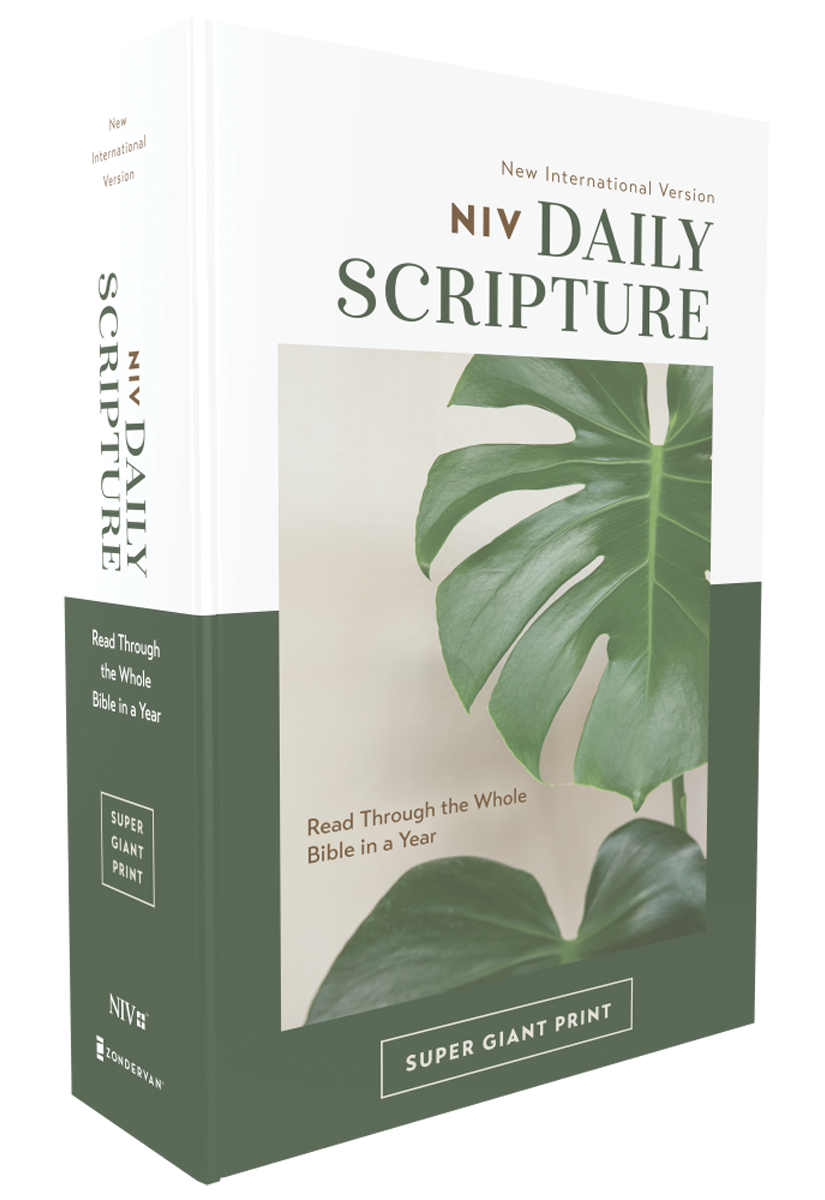 NIV Daily Scripture Super Giant Print