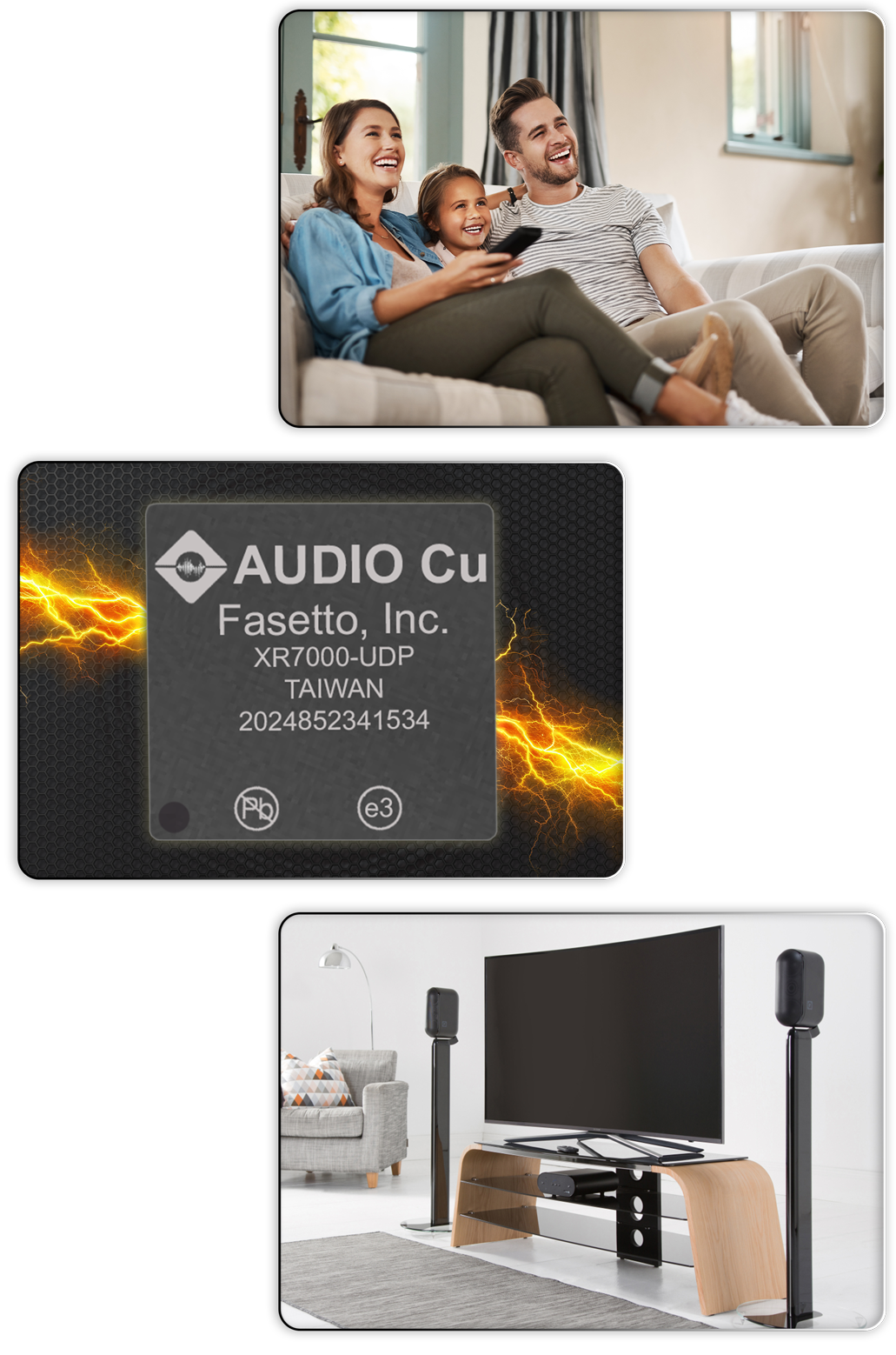 AUDIO Cu System On A Module (SoM)-A embedded sound over power product solution