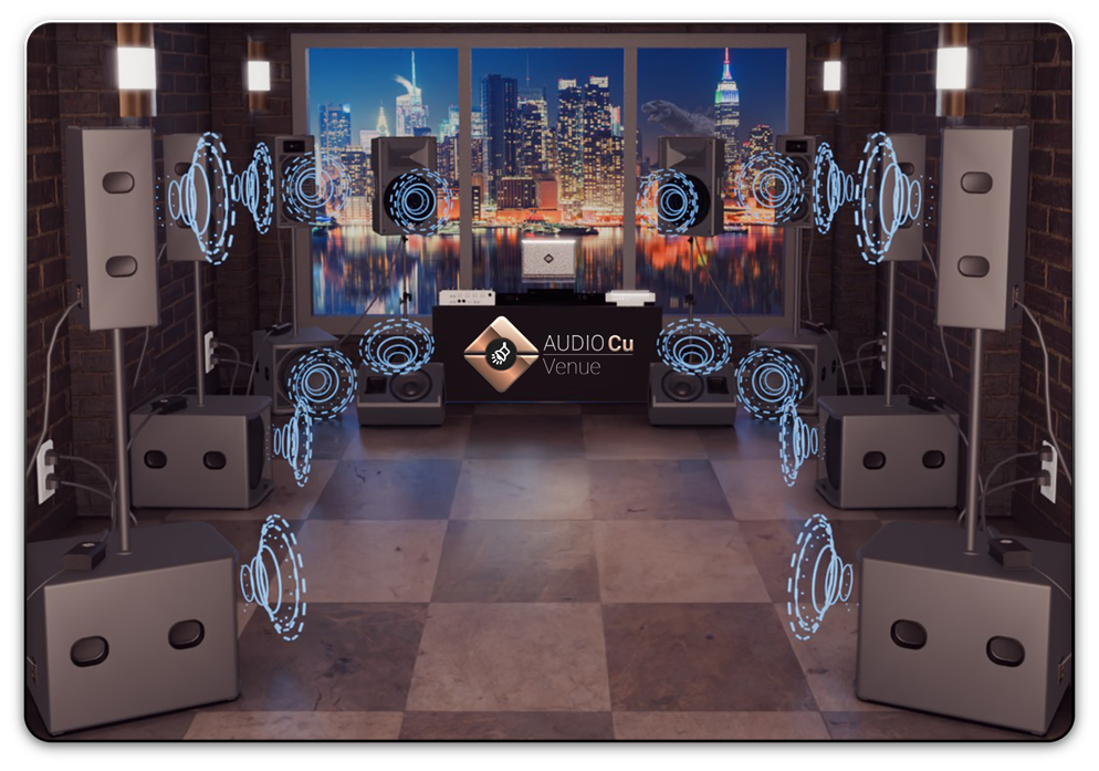 UDIO Cu Venue-A sound over power pro audio event solution