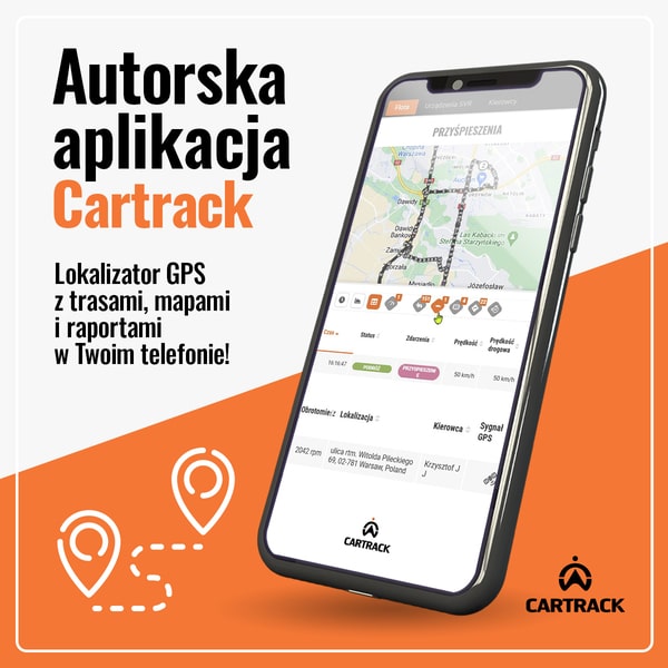 aplikacja cartrack, śledzenie gps, demo cartrack, gps app