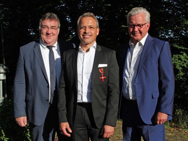 Bundesverdienstkreuz für Carsten Rahier