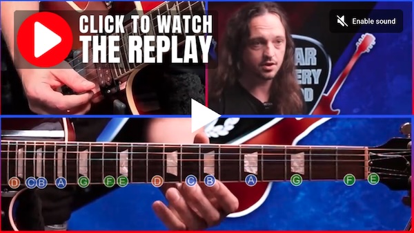 Click here to watch this replay..