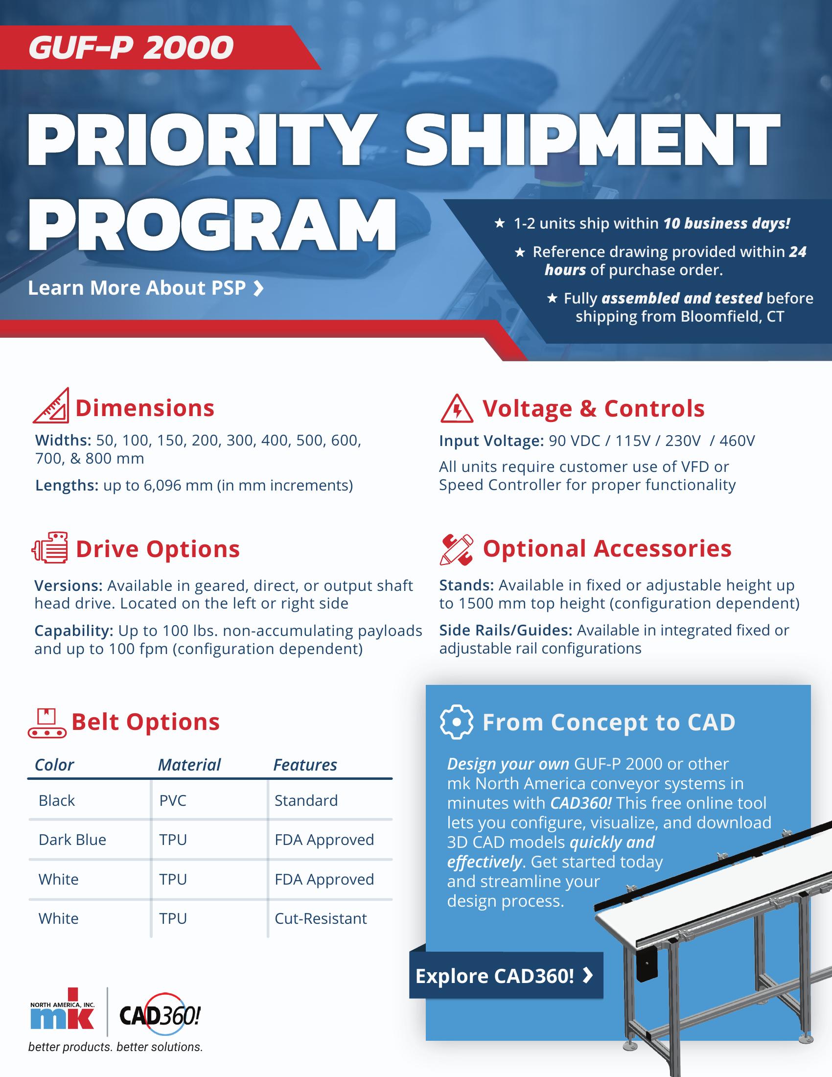 Priority Ship Flyer