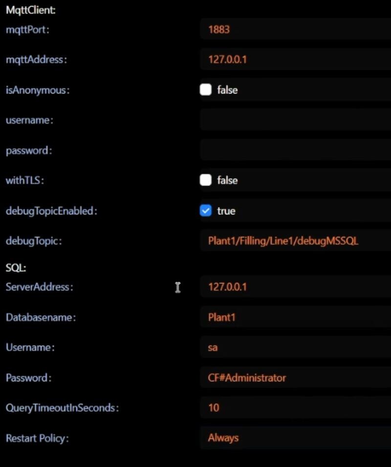 Asset config part III