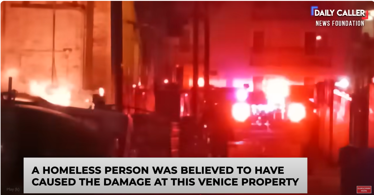 Homeless believed to be arsonist