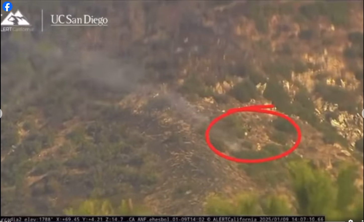Homeless caught setting grass fire in California